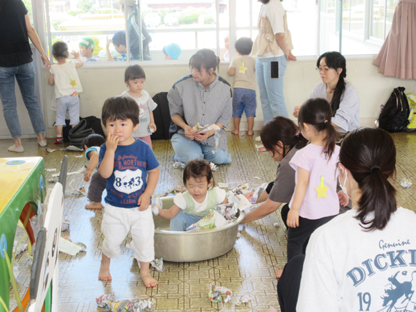 子育て支援の様子